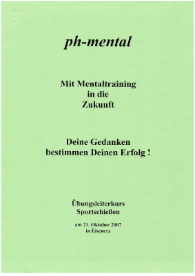 Buch PH Mental Peter HOLLERER